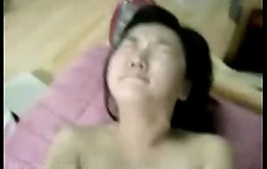 Chinese dilettante couple sex