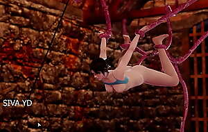 Lara Croft Fucked by Tentacles Without equal hot hentai