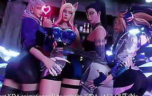 KDA SEDUCING THE NEW MANAGER - Yuri/Lesbian Personify to Threesome -3D-SFMBY-FaithBellNTR