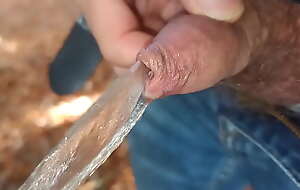 001 - Longing Foreskin Urinate In The Woods