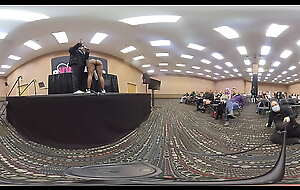 Highlights from a King Heffs spanking class at EXXXotica NJ 2021 everywhere 360 degree VR 