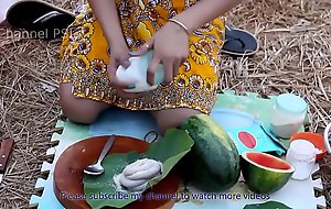 Woow!! Beautiful beauties cooking Water Snake with watermelon HD