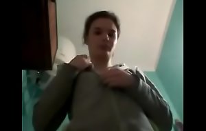Sister masturbation video got interrupted by brother