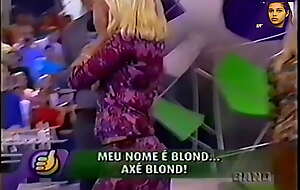 Team Axe Blonde strip (Super Positive brazilian TV)