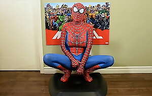 SPIDER-MAN SUIT MALFUNCTION - Private showing - ImMeganLive