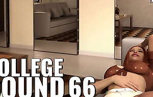 COLLEGE Bounce #66 xxx Chilling with divine Blance and her voluptuous special