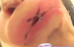 Japanese Asian Tongue Spit Face Nose Licking Sucking Kissing Handjob Fetish - More at fetish-master xxx net porn 