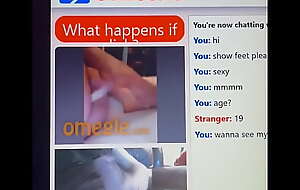 Omegle teen feet increased by pussy for big bushwa