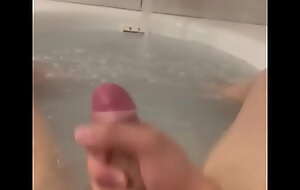 Masturbating hard in a Las Vegas tub  Came a lot