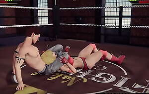 Tiffany Hanz VS Gigi (Naked Fighter 3D)