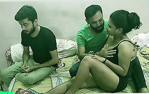 Indian brother shared his hot day with virgin boy with an increment of fucking together!!! with clear hindi audio