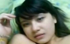 Good-looking indonesian tolerant tuchis drilled