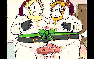 Toriel gotten a very special present from Santa(s) sack by smush-sin