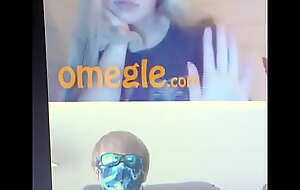Omegle blonde flaps to big blarney