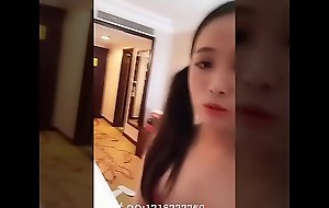 Chinese Shemale TS Milan give western blowjob with an increment of fucked by big dick