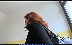 Publicagent married redhead does anal in all directions the ce   