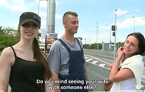 Czech legal age teenager luminously be advantageous for open-air talk about sex