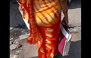 Sexy indian aunty ass walking