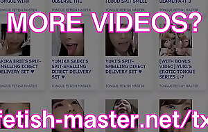 Japanese Oriental Tongue Spit Face Nose Licking Sucking Kissing Handjob Fetish - More at fetish-master xxx net porn 