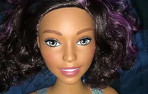 Barbie Brown Haired Styling Head Doll