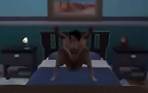 pôrno em Rub-down the Sims4