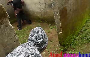 Okoro wife caught shacking up in the cassava farm and uncompleted building with her husband  brother