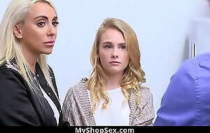 Teen and Her Mom Procurement Their Punishment Of Stealing