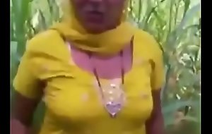 Girl sex close to causion