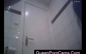 Blonde dabbler teen toilet pussy ass hidden spy webcam voyeur 7 - QueenPornCams porn 