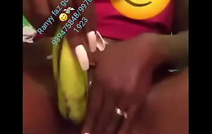 Banana na Cona com a Rany Faz gostoso
