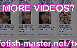Japanese Asian Tongue Spit Complexion Nose Licking Sucking Kissing Handjob Fetish - More at fetish-master xxx net porn 