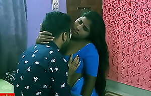 Amazing best sex with tamil teen bhabhi at tourist house while their way husband outside!! Indian best webserise sex