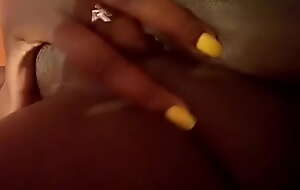 Mercy in Nairobi rubbing clit and squirting heavily