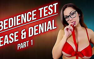 OBEDIENCE TEST - TEASE and DENIAL - PART 1 - Preview - ImMeganLive