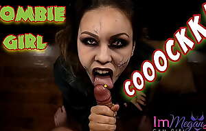ZOMBIE GIRL Despairing COCK - Preview - ImMeganLive