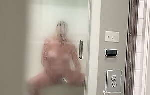 Hidden Cam Wife masturbates in the shower