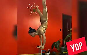 Carm3n 4m4r4 - Rapt Media - How to do take measures balance hands strengthening headstand variation practice