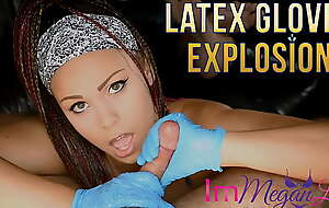LATEX GLOVES EXPLODING - Preview - ImMeganLive