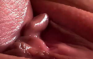 Extremily close-up pussyfucking  Macro Creampie