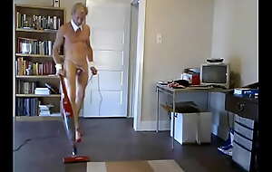 BOB MILGATE EXPOSED WHILE CLEANING IN Snobbish HEELS
