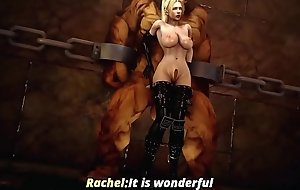 Rachel Fucked by Monster Cock in Dungeon - Monotonous or Spirited DOA (Rule 34)