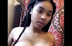 Busty Ebony beauties going wild being whores