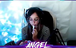 Ants in one's pants Streamer Angell Sucks Live On Air