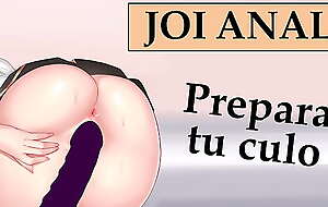JOI anal challengue en español. Orgasmos incluidos.