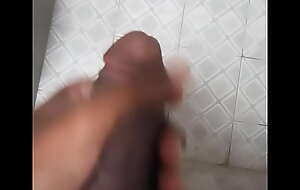 Big dick in the bath room
