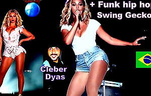 Beyoncé sing Halo! with a Style all about Brazilian! in conclave from Brazil.. plus Funk Hip Hop Cleber Dyas