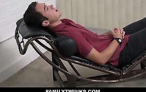 Hunk Psychotherapist Step Paterfamilias Fucks Twink Step Son During Session - Mason Anderson, Marco Napoli
