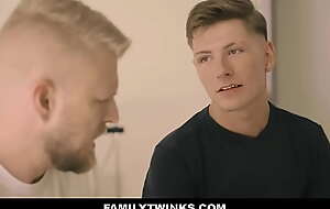 Twink Step Laddie Fucked By Inmate Step Dad Fresh Out Of Prison - Logan Stevens, Lukas Stone