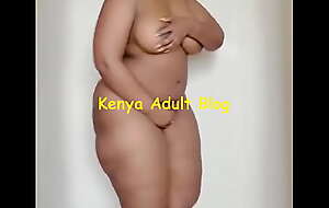 Shy African BBW Showing Off Her Body
