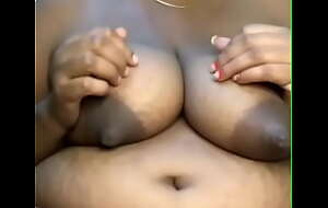 Funlovingindians obese boobs cute desi aunty rubbing her nipples